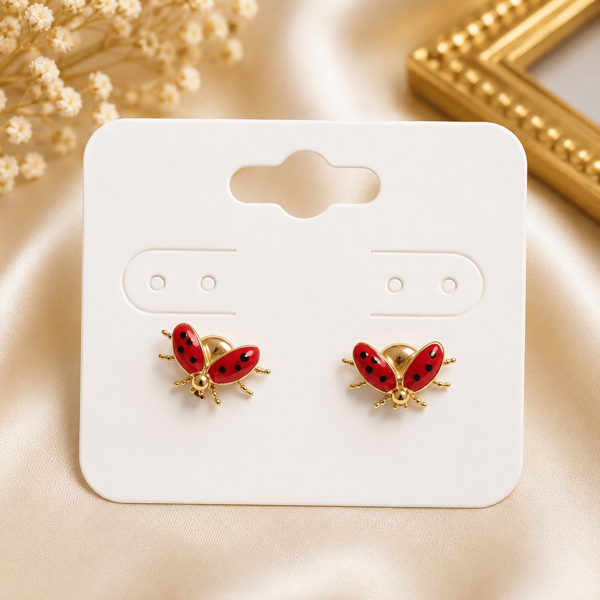 10K Gold Stud Earrings - Alejandro Jewelry AAA
