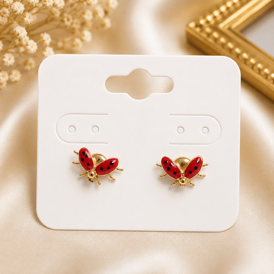 10K Gold Stud Earrings - Alejandro Jewelry AAA
