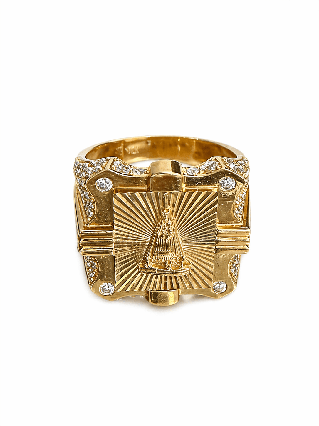 14k Real Gold Men’s Ring – Size 12 ✨ - Alejandro Jewelry LLC