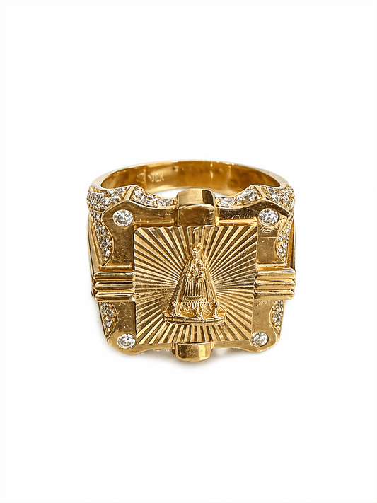 14k Real Gold Men’s Ring – Size 12 ✨ - Alejandro Jewelry LLC