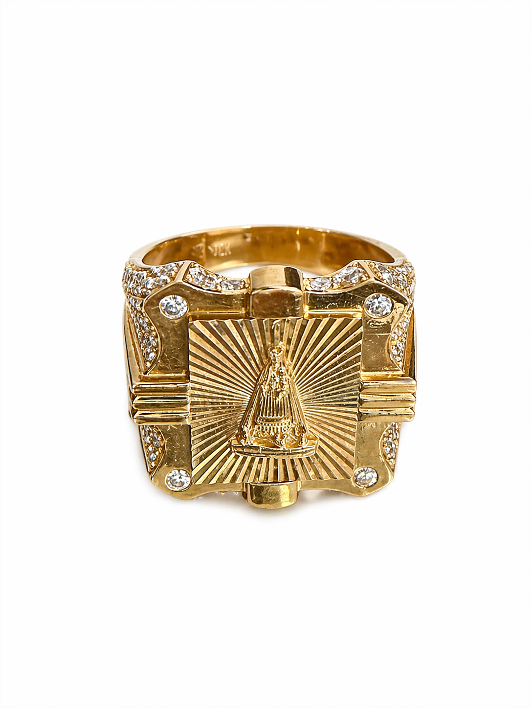 10K Real Gold Men’s Ring – Size 12 ✨