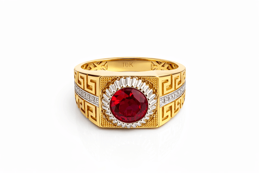 Beautiful gold ring 10k real size 11 - Alejandro Jewelry LLC