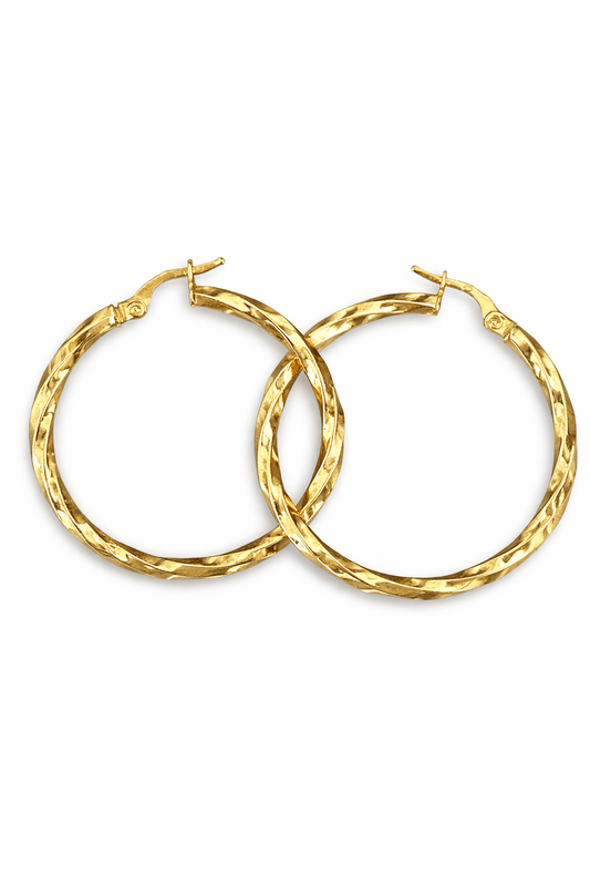 Beautiful medium rings of real 10k gold - Alejandro Jewelry LLC