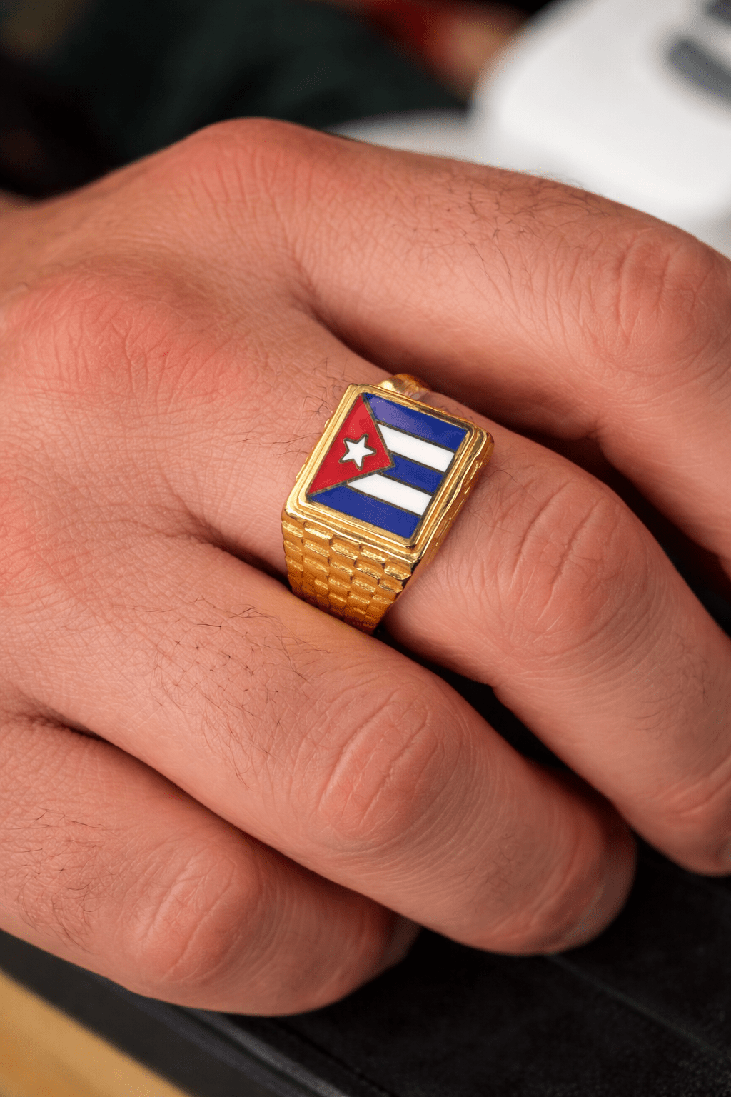 Beautiful men’s ring in real 10K gold ✨💍 Size 10 - Alejandro Jewelry LLC