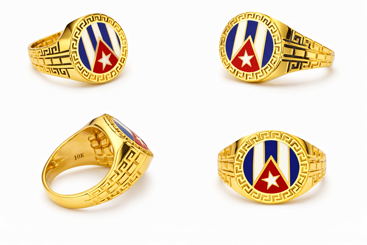 Beautiful men’s ring in real 10K gold ✨💍 size 11 - Alejandro Jewelry LLC