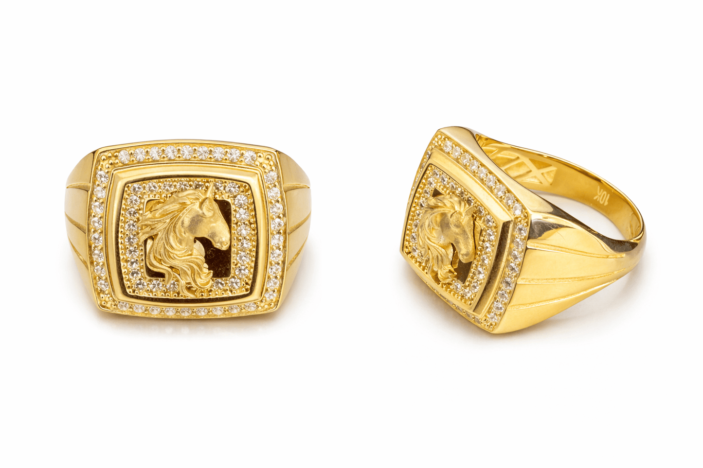 Beautiful men’s ring in real 10K gold ✨💍 Size 11 - Alejandro Jewelry LLC