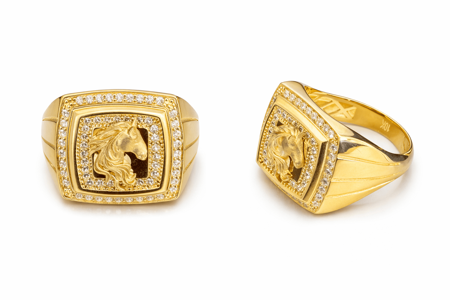 Beautiful men’s ring in real 10K gold ✨💍 Size 11 - Alejandro Jewelry LLC