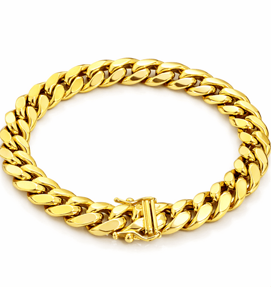 Cuban link bracelet - Alejandro Jewelry LLC