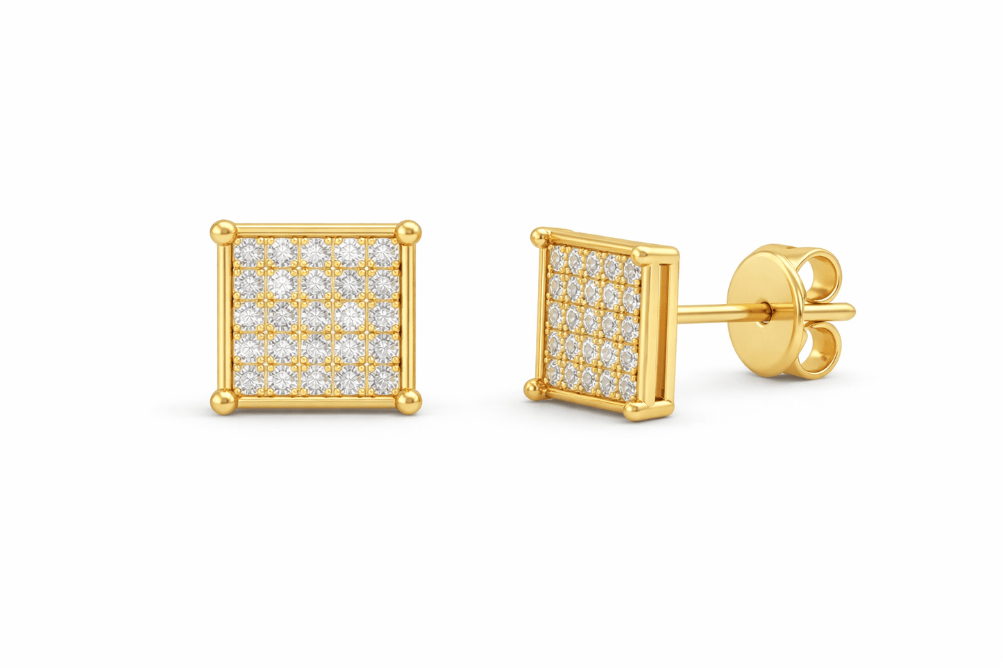 diamond earrings - Alejandro Jewelry LLC