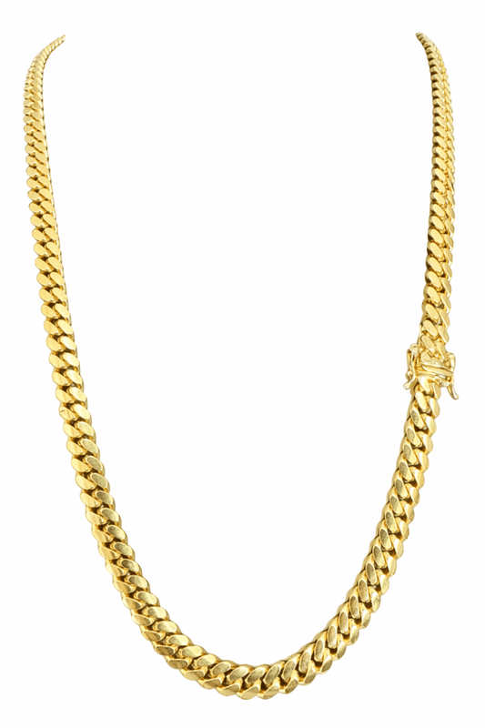 SOLID CUBAN CHAIN - Alejandro Jewelry LLC